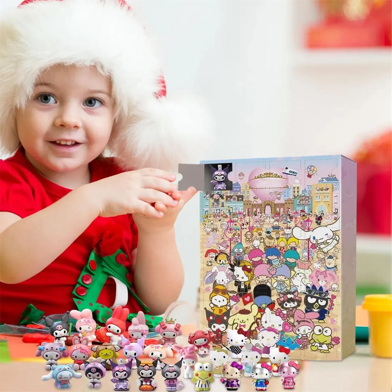 Sanrio Anime Hello Kitty Hallo - Advent Calendar Gift avaliação e preço