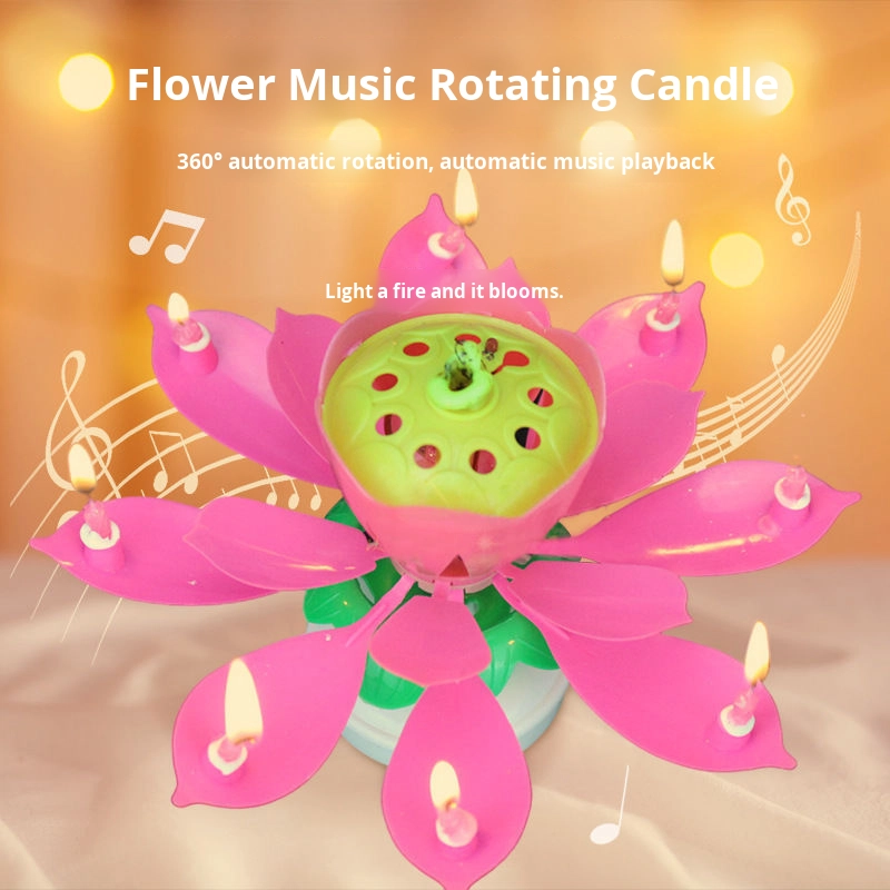 Romantic Happy Birthday Musica - Holiday Candle Set avaliação e preço