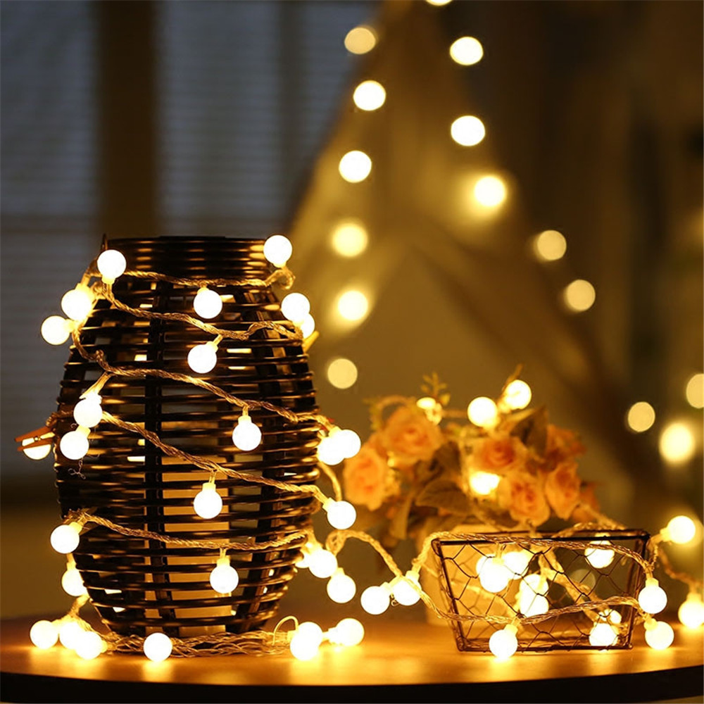 3-10M Solar/USB/Battery String - Christmas Lights Outdoor avaliação e preço