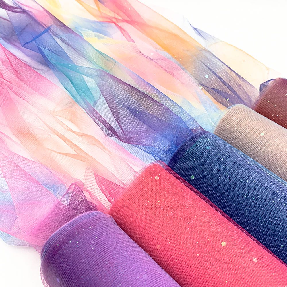 10Yards Rainbow Glitter Tulle  - Christmas Table Runner avaliação e preço