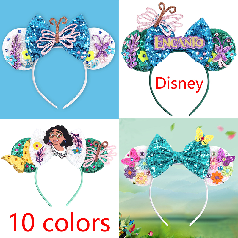 Disney Encanto Ear Headband fo - Ribbon Bow Gift avaliação e preço