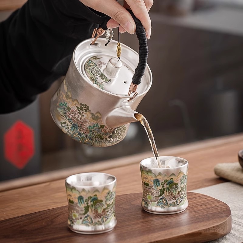 YFY Liu Yin one pot two cups p - Gift Box Wrap Set avaliação e preço