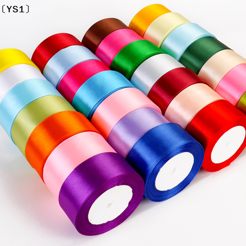 〔YS1〕4cm 25 Yards Satin Ribbon - Ribbon Bow Gift avaliação e preço