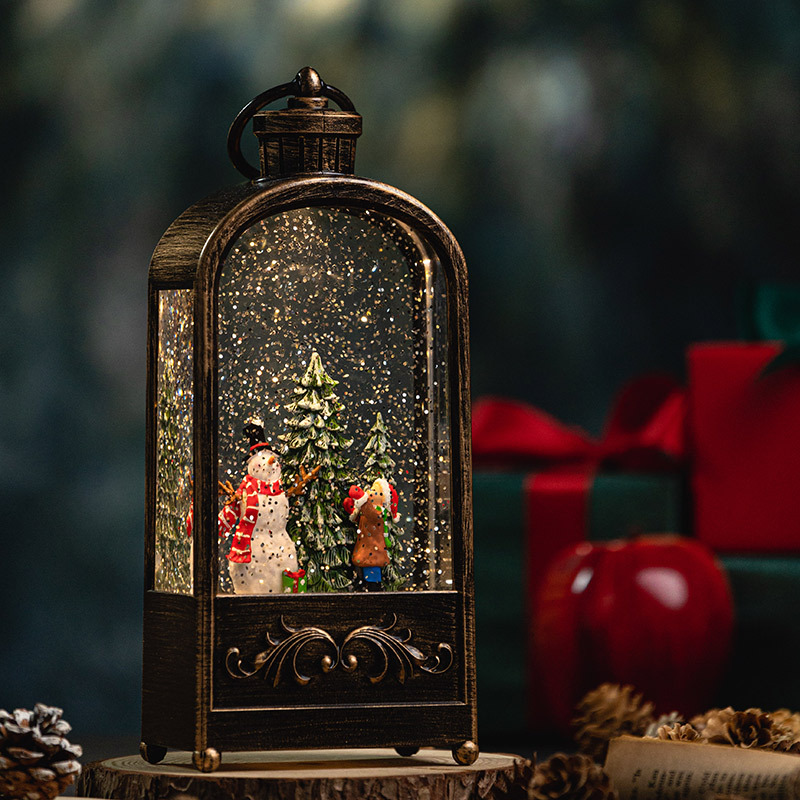 Christmas Decorations Wind Lan - Snow Globe Musical avaliação e preço