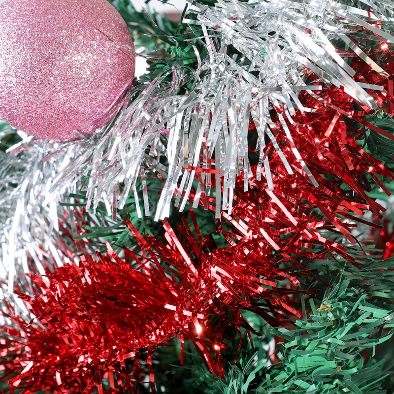 1.5/30M Long Bold Thicked Stri - Tinsel Garland Decoration avaliação e preço