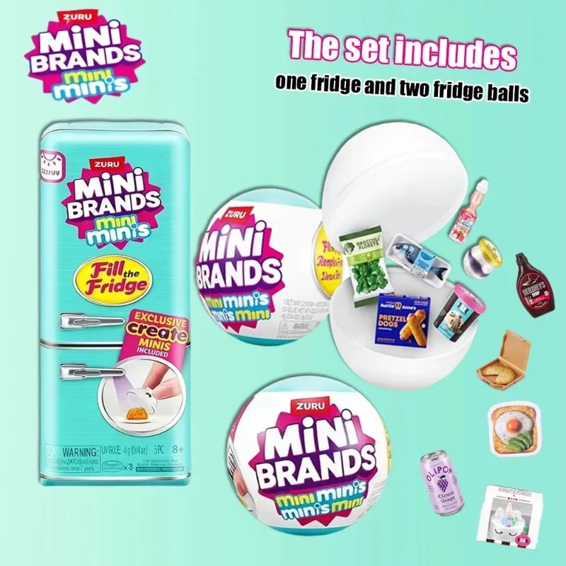 ZURU Mini refrigerator set min - Ornament Ball Set avaliação e preço