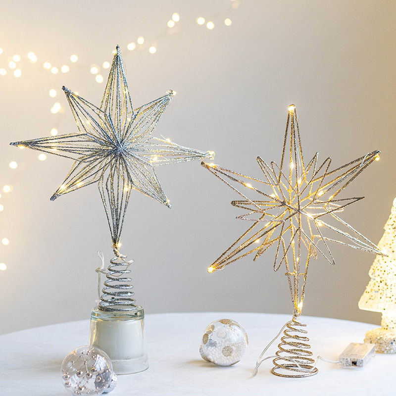 30cm Led Star Christmas Tree T - Star Tree Topper avaliação e preço