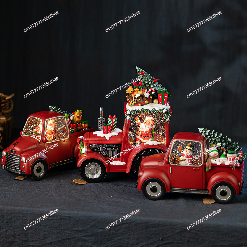 New - style Christmas Decorati - Snow Globe Musical avaliação e preço
