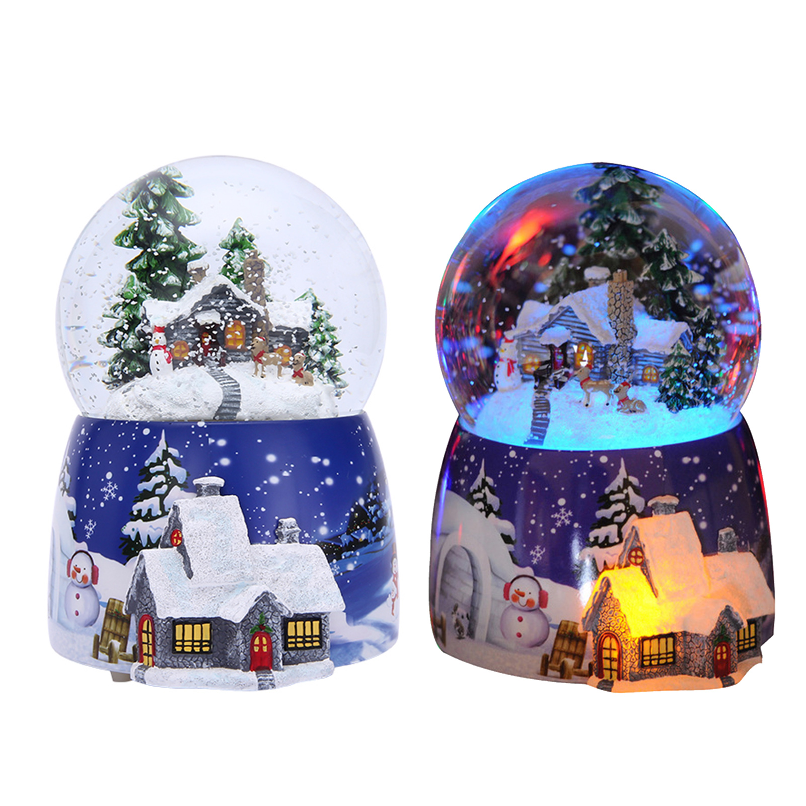 1 Pcs Resin Music Box Crystal  - Snow Globe Musical avaliação e preço