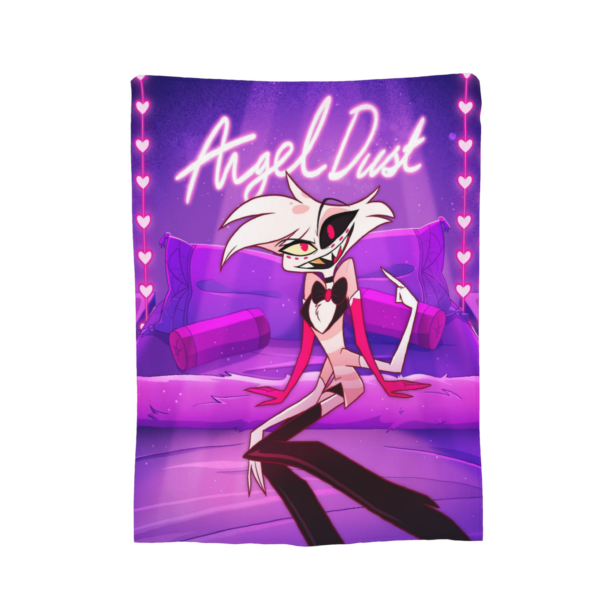 Cartoon Hazbins Hotels  Angel  - Christmas Throw Blanket avaliação e preço