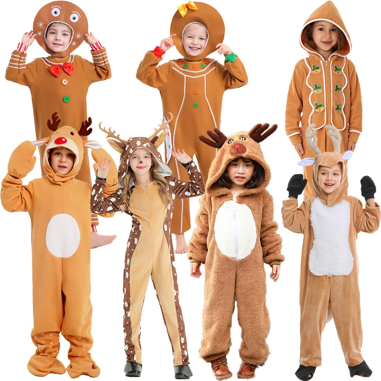 Christmas Halloween COS Deer G - Elf Costume Christmas avaliação e preço