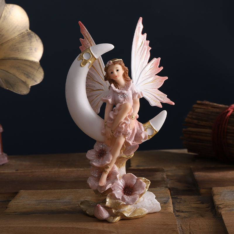 Nordic Angel Fairy Garden Stat - Nutcracker Figurine avaliação e preço