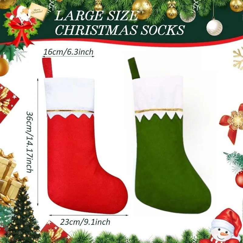 Holiday Christmas Stocking Fir - Christmas Stocking Hanging avaliação e preço