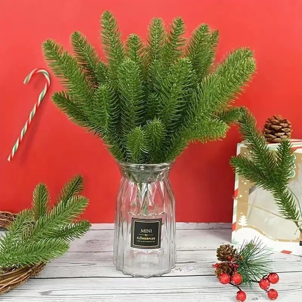 20Pcs Christmas Artificial Pin - Christmas Tree Artificial avaliação e preço
