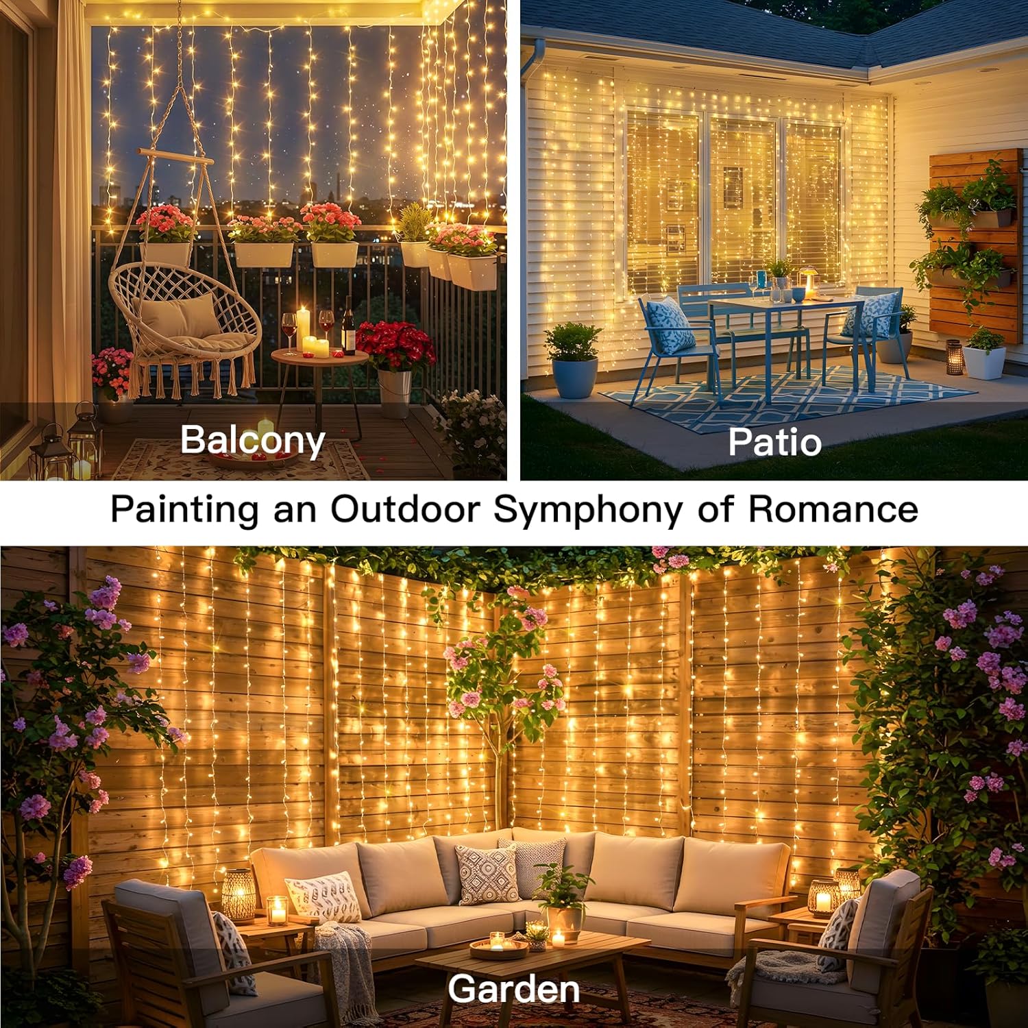 Curtain Lights For Bedroom 200 - Led Fairy String Lights avaliação e preço