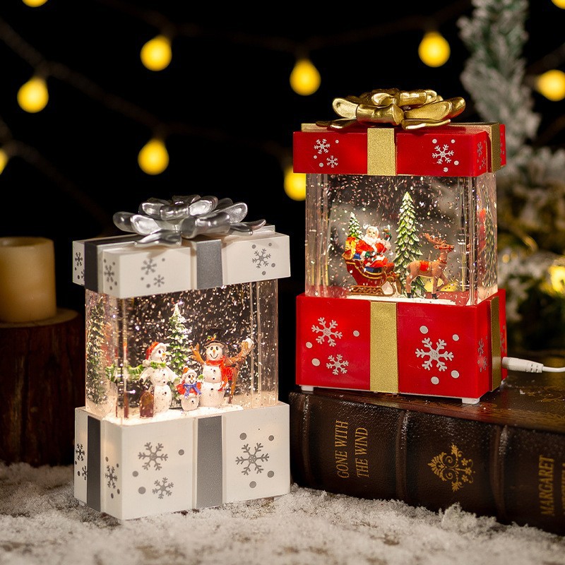 Automatic Snow Globe Music Box - Snow Globe Musical avaliação e preço