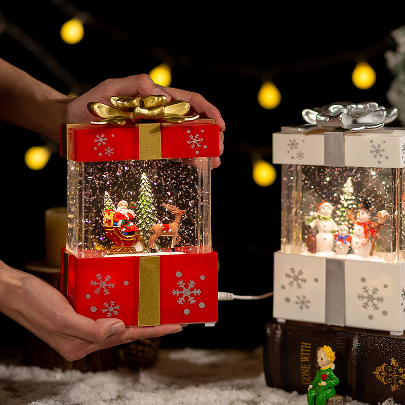 Automatic Snow Globe Music Box - Snow Globe Musical avaliação e preço