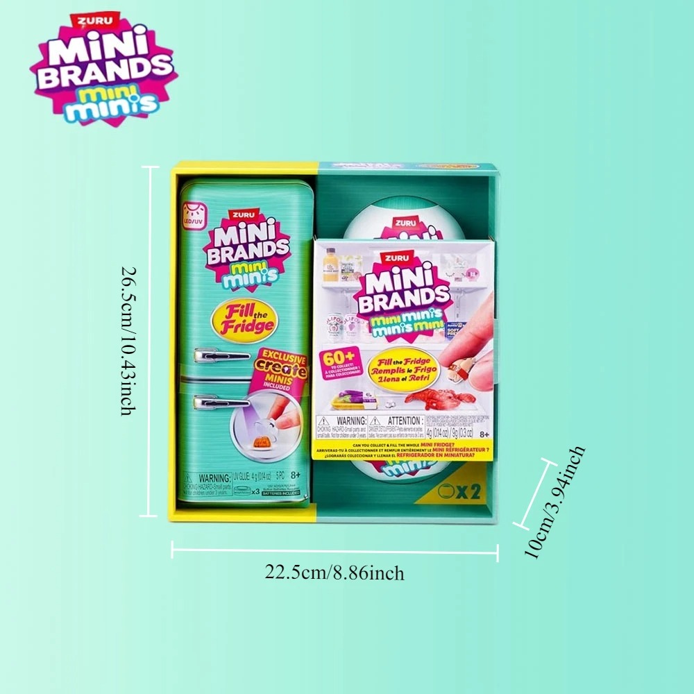 ZURU Mini Brands Refrigerator  - Ornament Ball Set avaliação e preço
