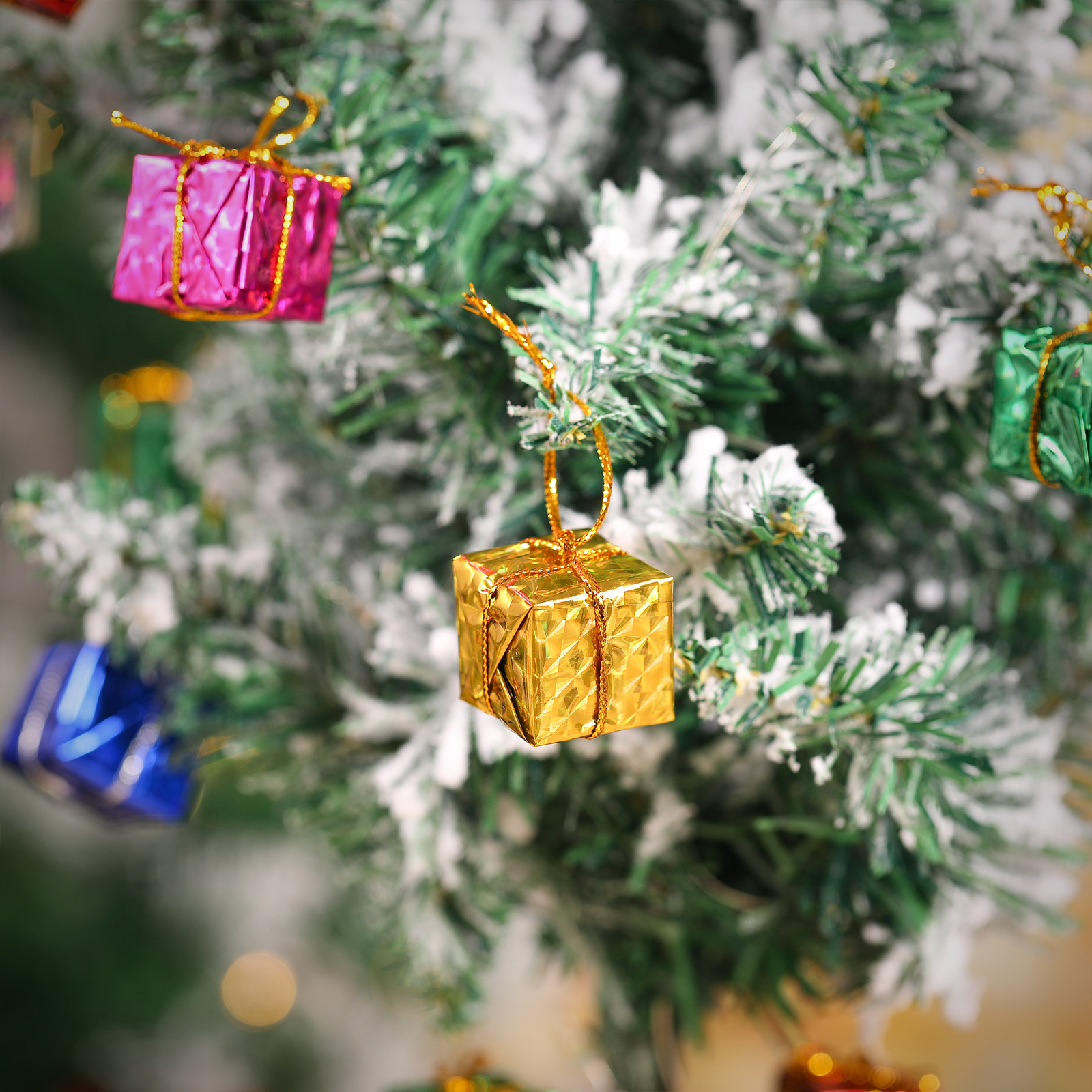 24Pcs Christmas Tree Hanging D - Gift Box Wrap Set avaliação e preço