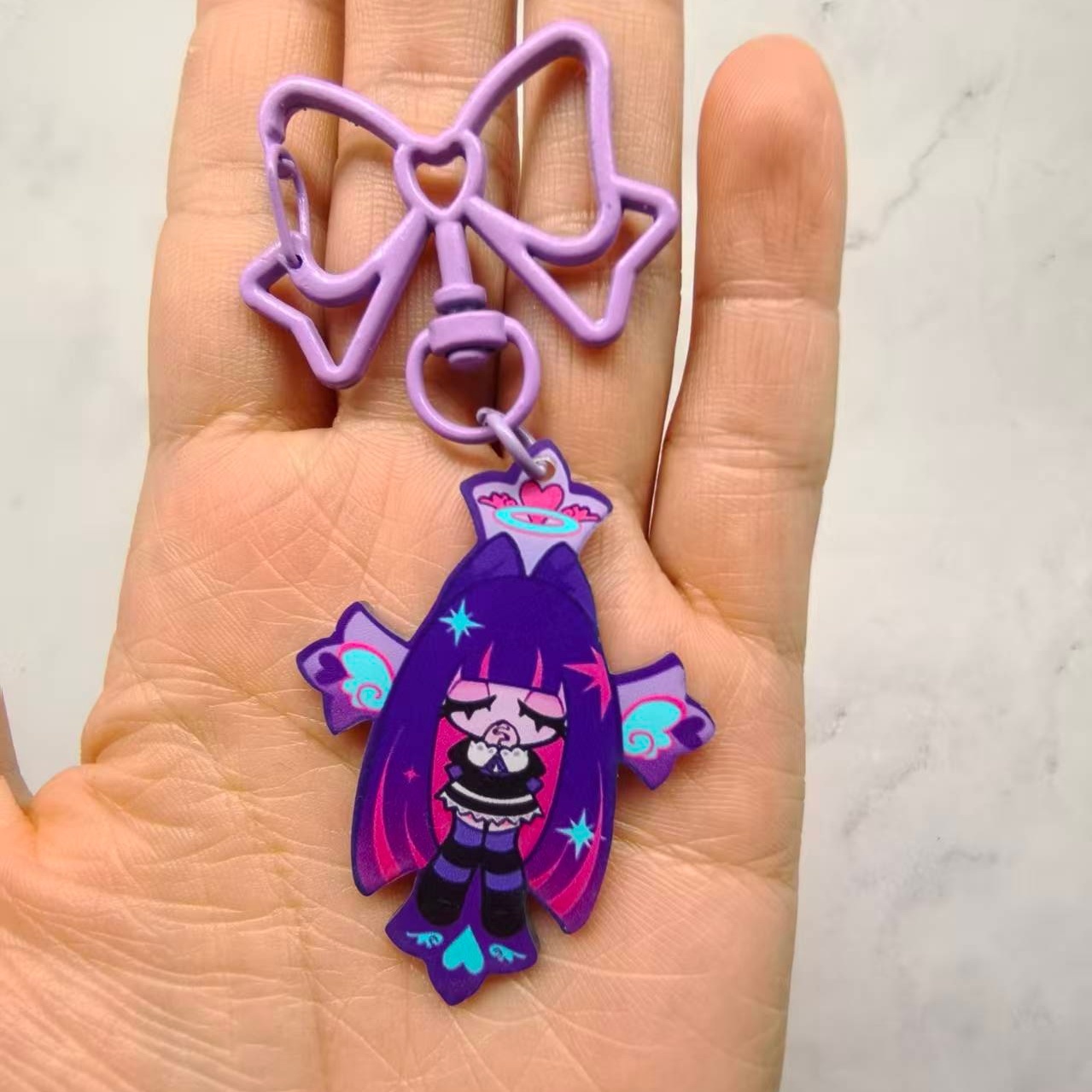 Anime Panty & Stocking with Ga - Christmas Stocking Hanging avaliação e preço
