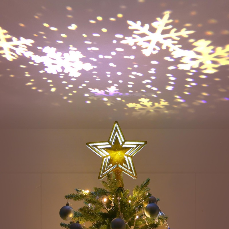 LED Projection Tree Topper Sta - Star Tree Topper avaliação e preço
