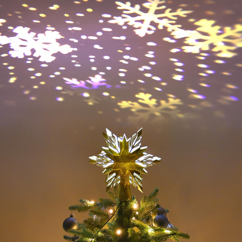 LED Projection Tree Topper Sta - Star Tree Topper avaliação e preço