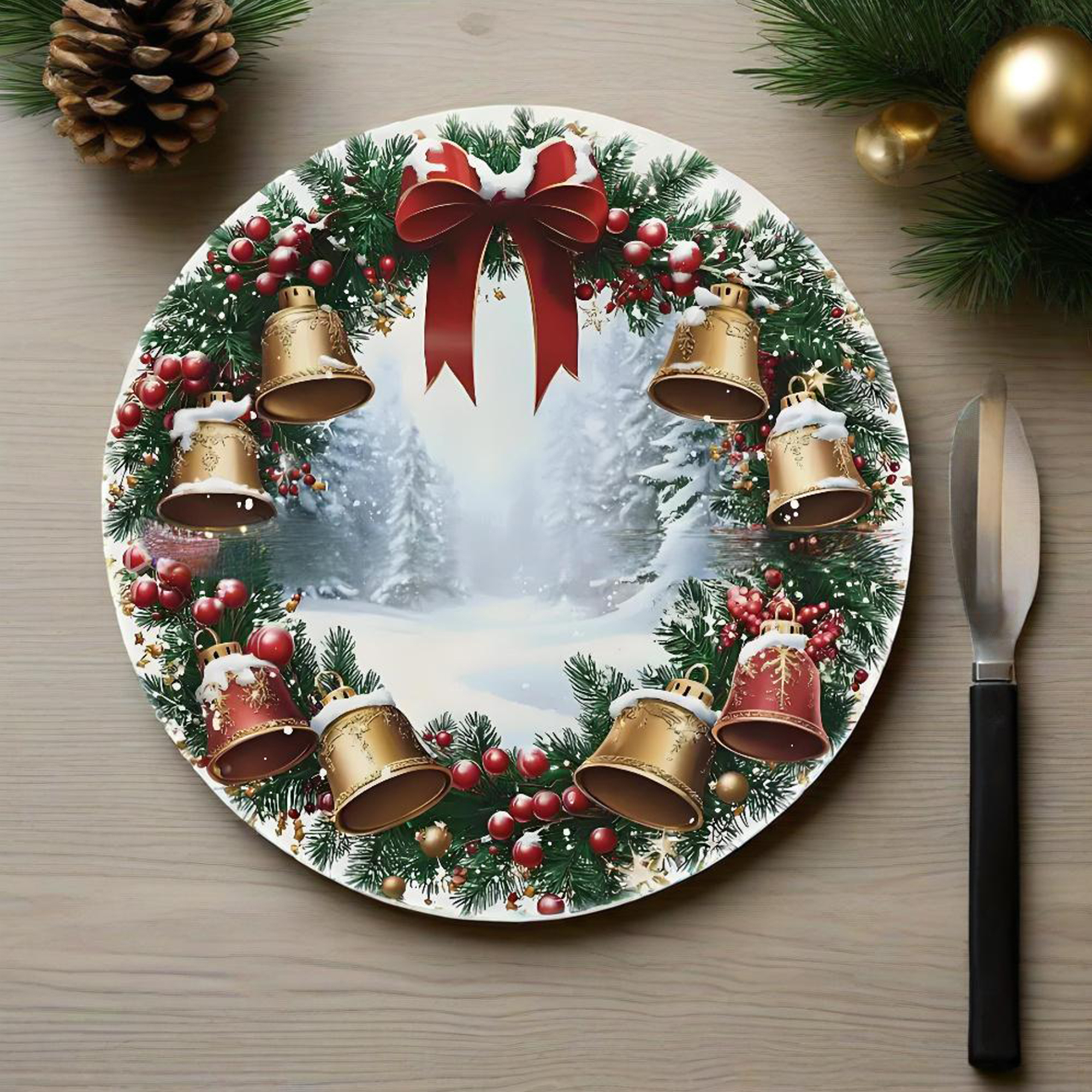 Christmas Table Runner Festive - Christmas Table Runner avaliação e preço