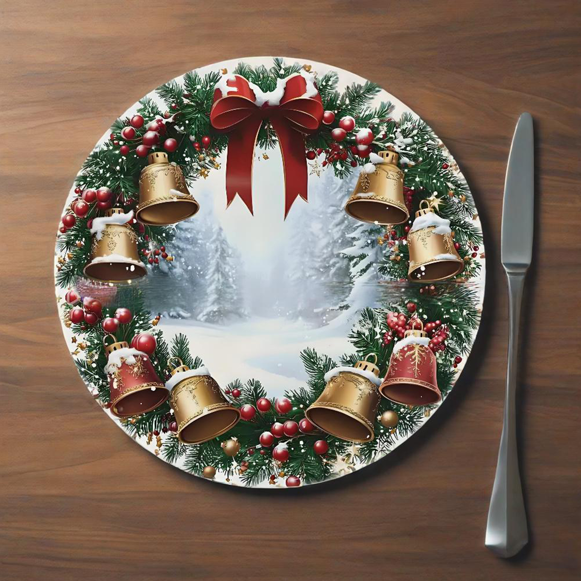 Christmas Table Runner Festive - Christmas Table Runner avaliação e preço