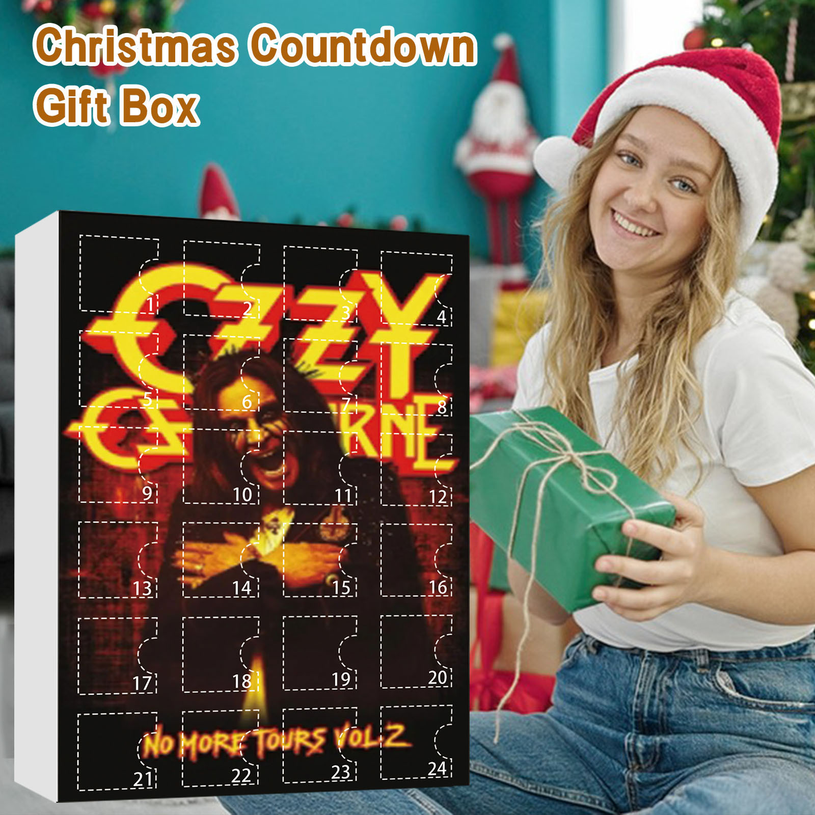 Christmas Gift Acrylic 24pcs A - Advent Calendar Gift avaliação e preço