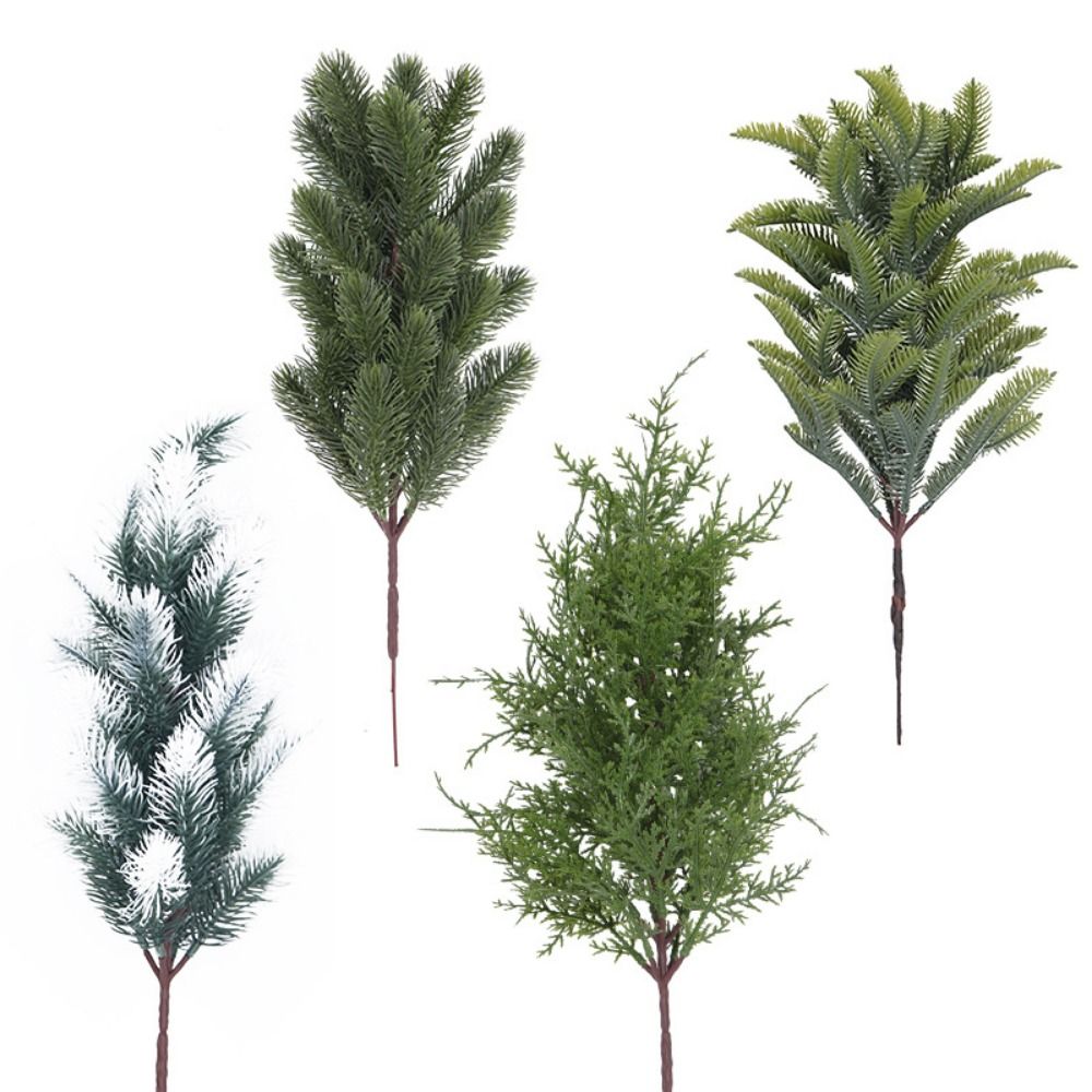 Green Artificial Pine Branch C - Christmas Wreath Fake avaliação e preço