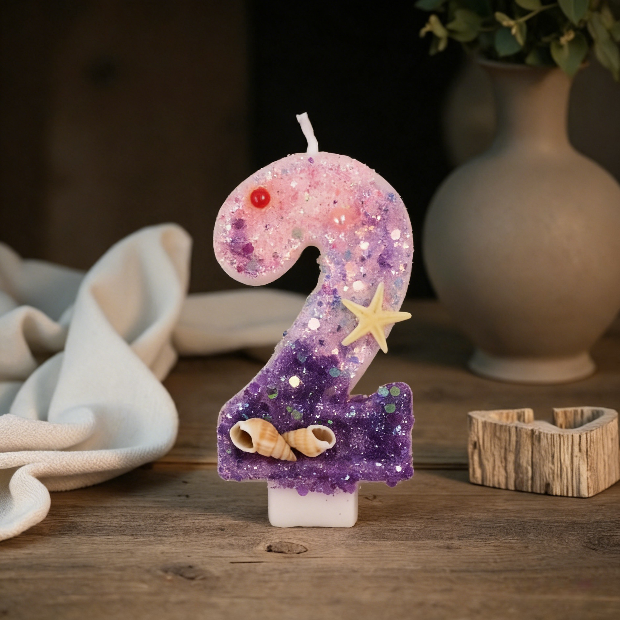 Three Color Gradient Mermaid 0 - Holiday Candle Set avaliação e preço