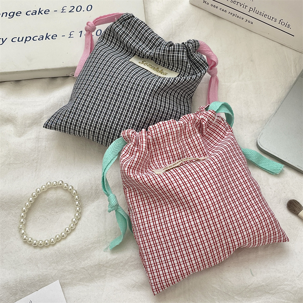 New Plaid Storage Drawstring B - Christmas Throw Blanket avaliação e preço