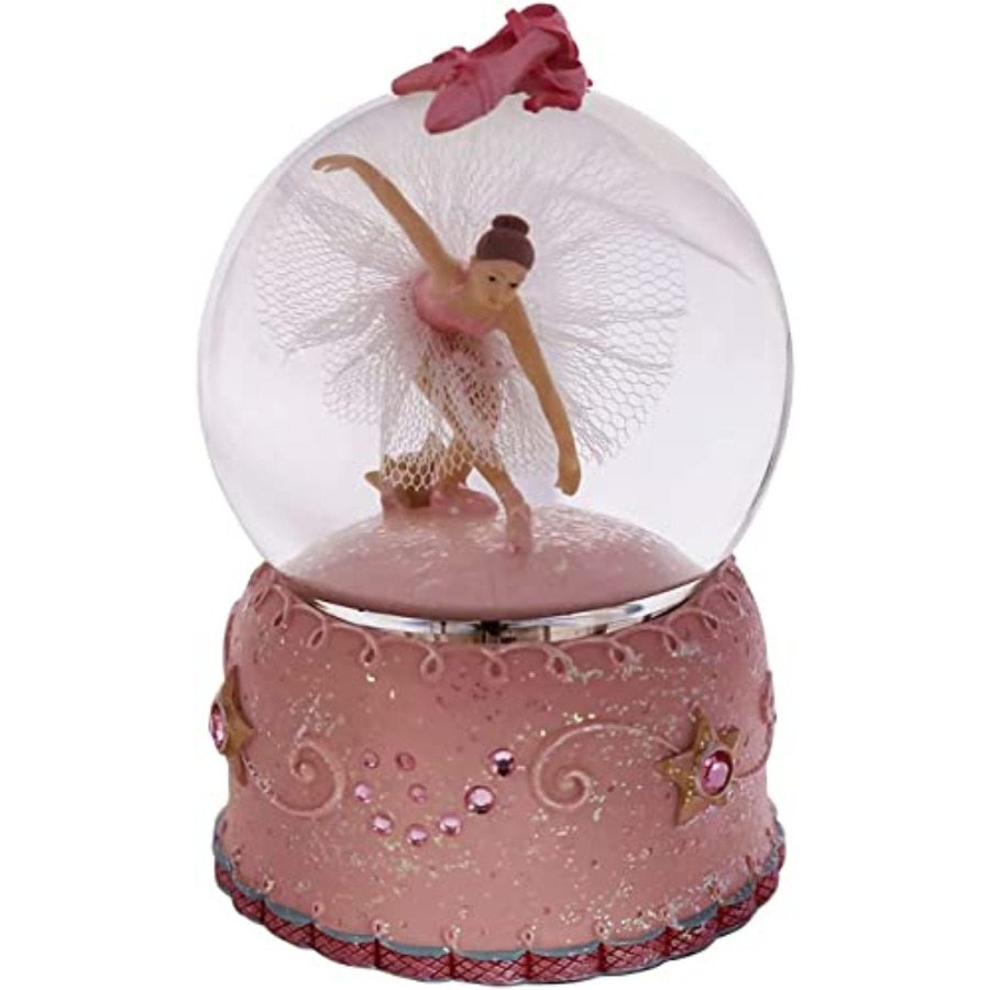 Ballerina Girl Swan Lake Rotat - Snow Globe Musical avaliação e preço