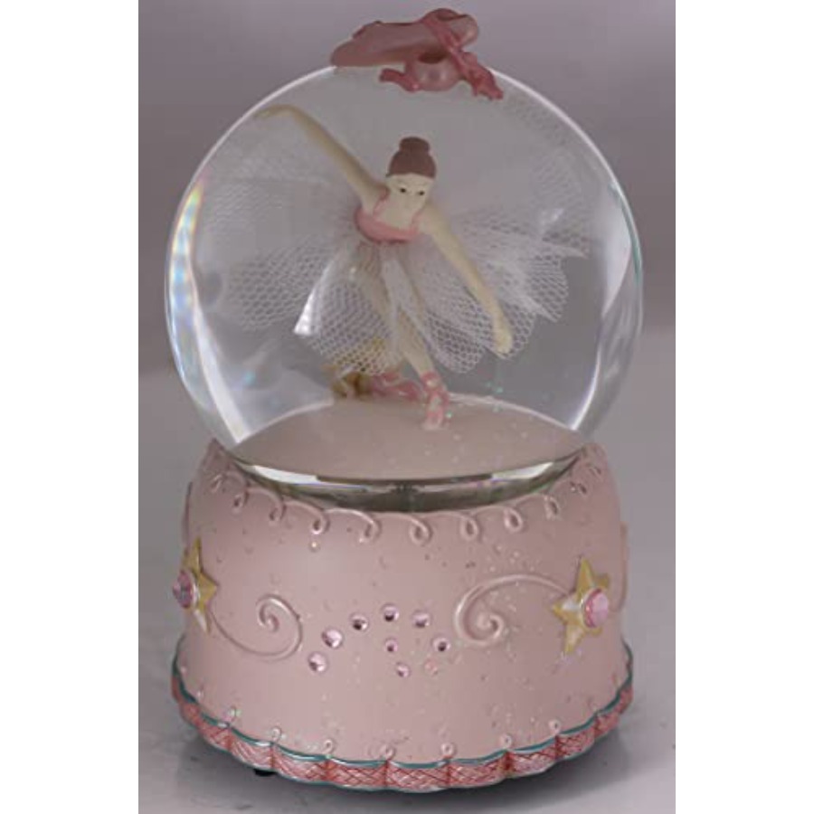 Ballerina Girl Swan Lake Rotat - Snow Globe Musical avaliação e preço