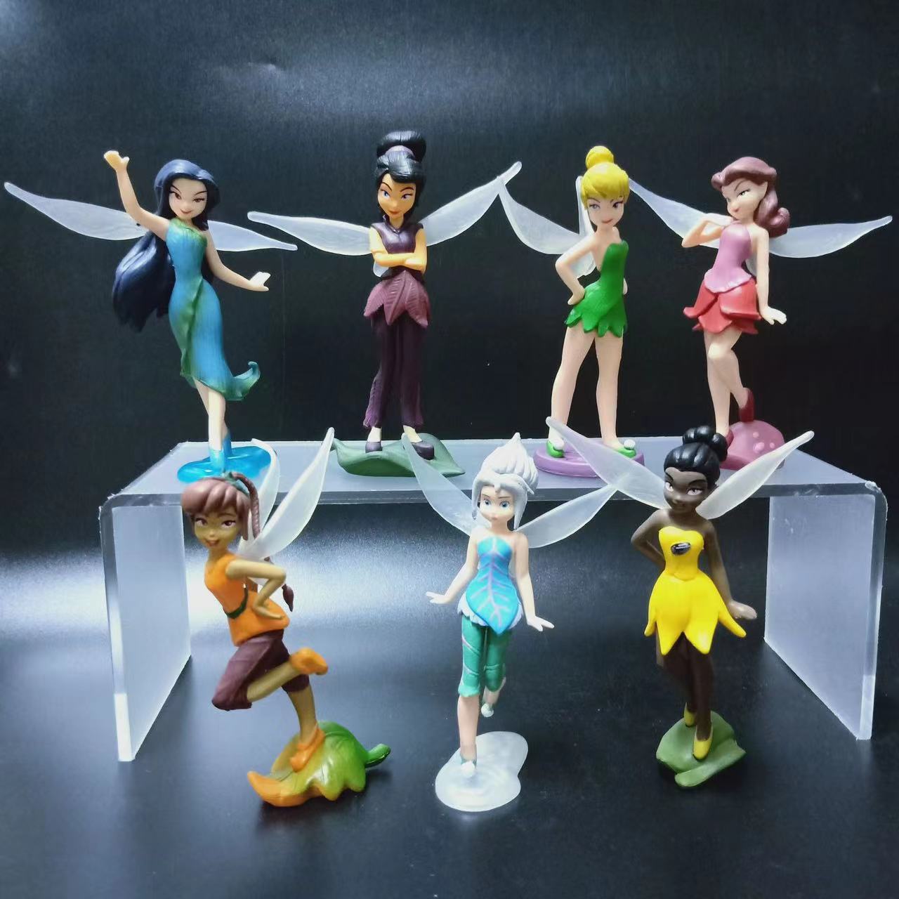7pcs/Set Princess Tinkerbells  - Nutcracker Figurine avaliação e preço