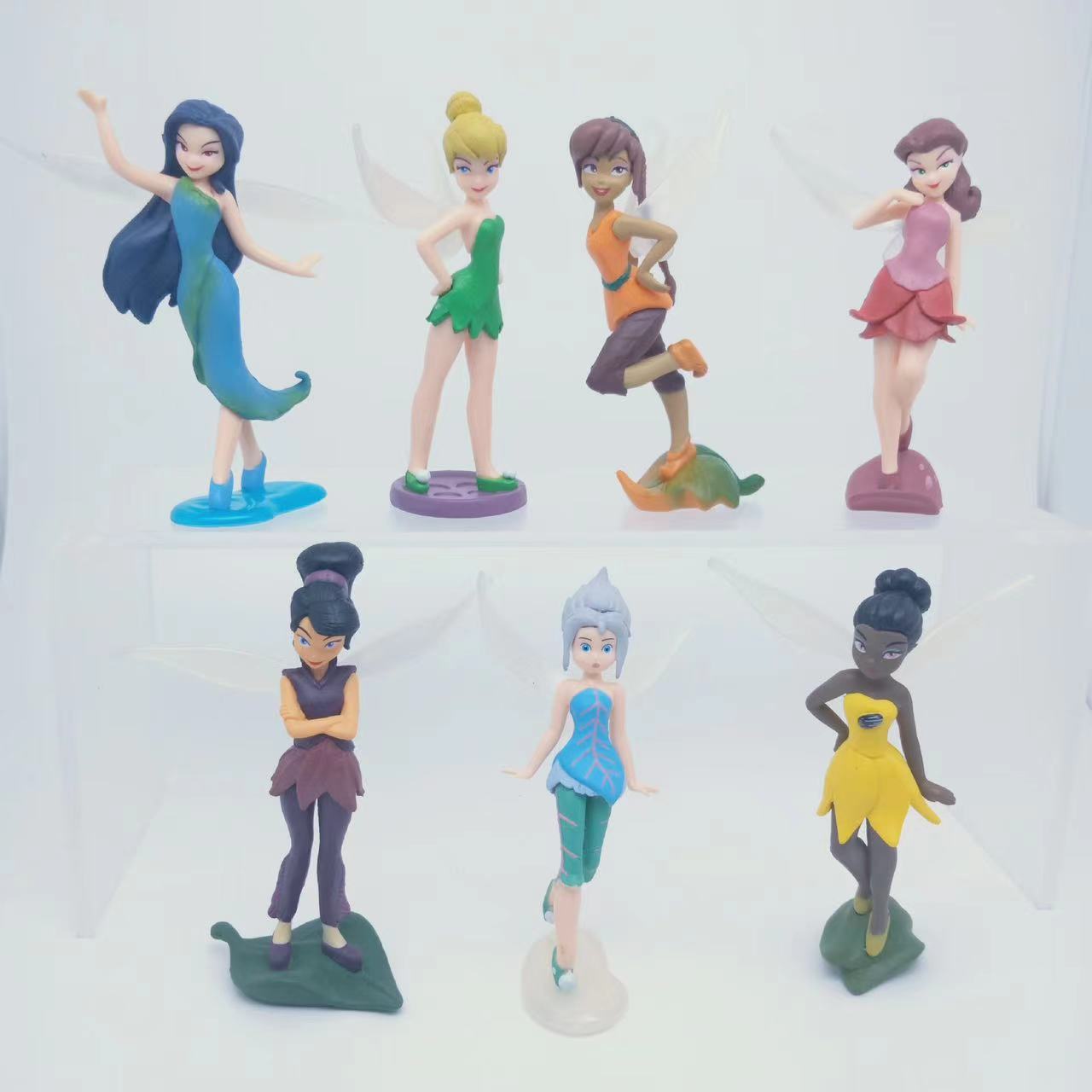 7pcs/Set Princess Tinkerbells  - Nutcracker Figurine avaliação e preço