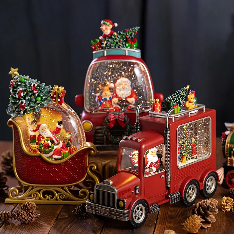 Santa Claus Christmas Music Bo - Snow Globe Musical avaliação e preço