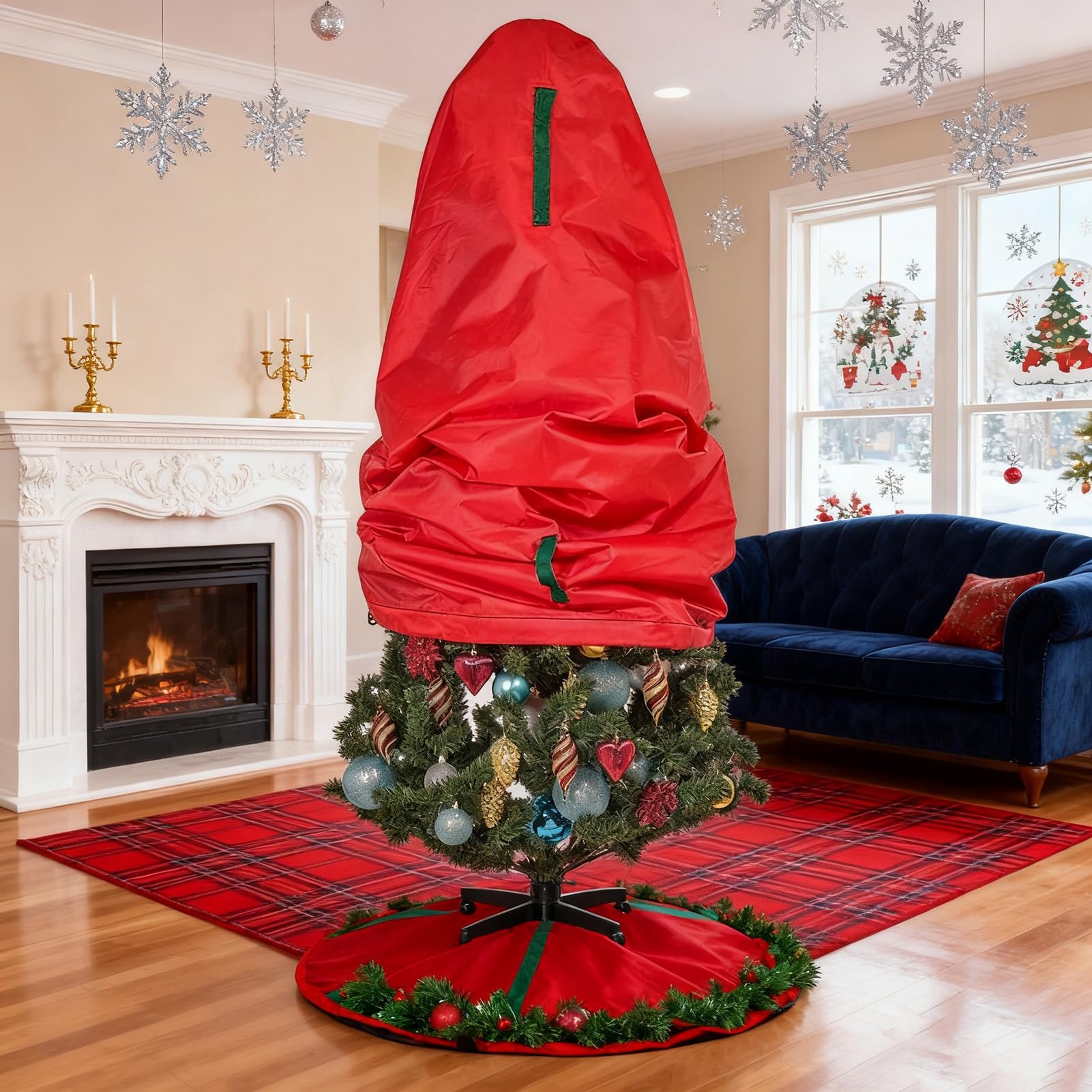 Upright Christmas Tree Storage - Christmas Tree Artificial avaliação e preço