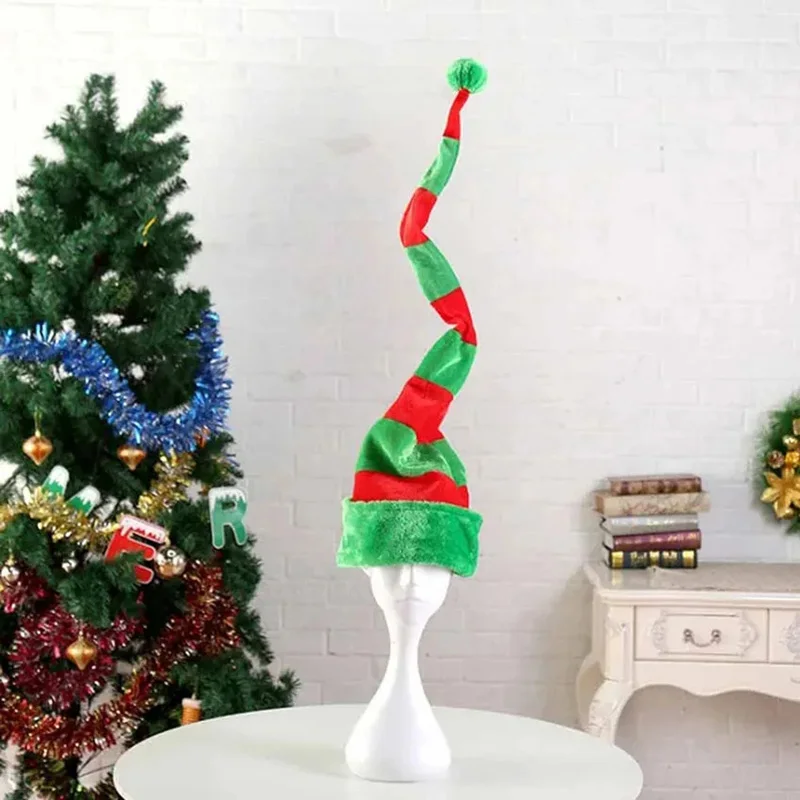 Christmas Hat Plush Santa Hat  - Santa Hat Plush avaliação e preço