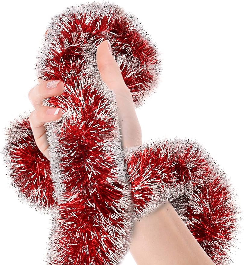 2M Christmas Metallic Streamer - Tinsel Garland Decoration avaliação e preço