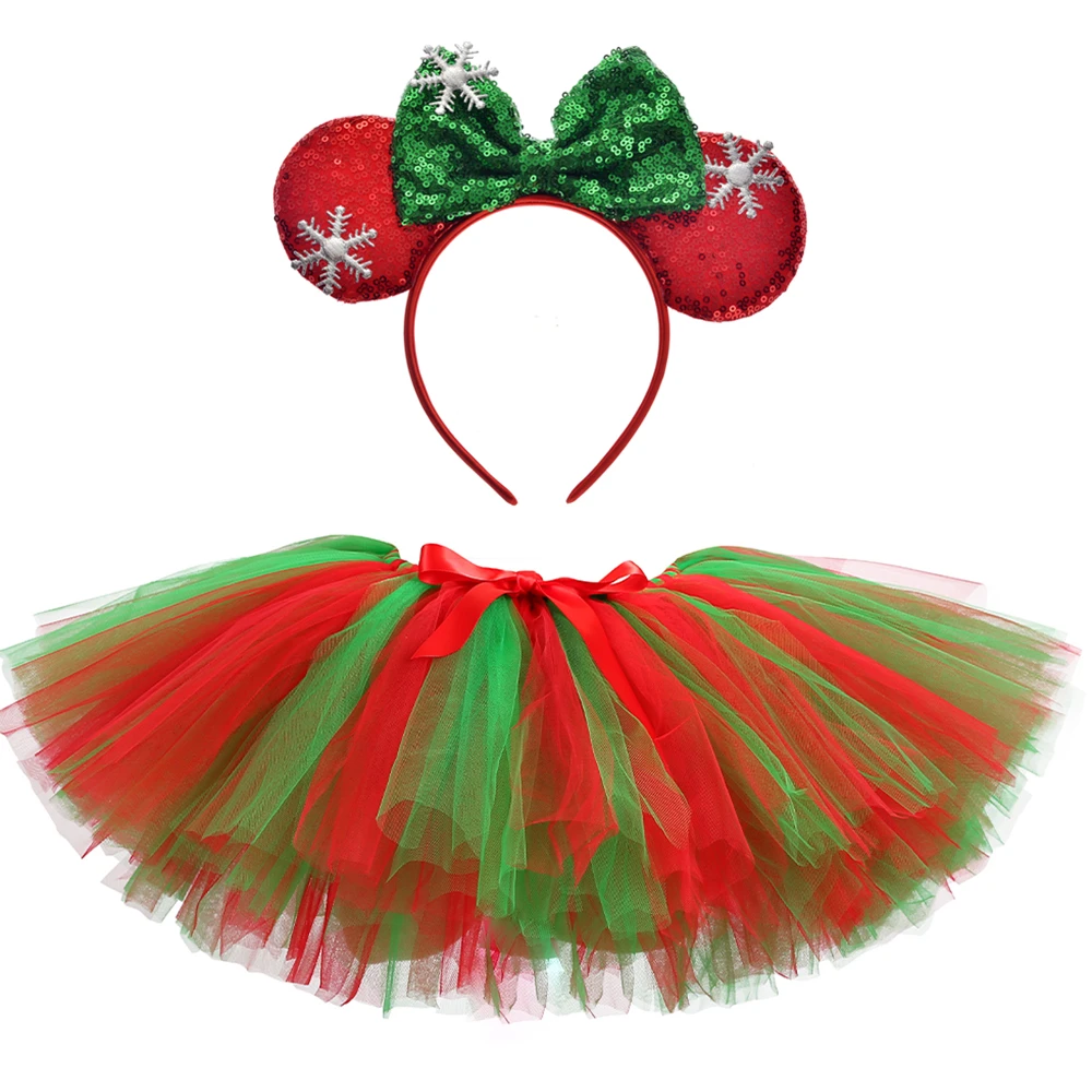 Girls Christmas Elf Tutu Skirt - Elf Costume Christmas avaliação e preço