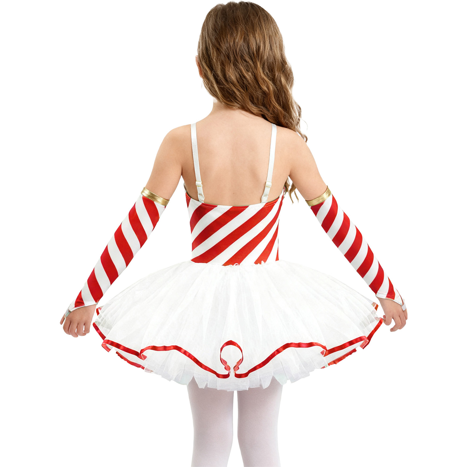 Children Girls Christmas Party - Elf Costume Christmas avaliação e preço