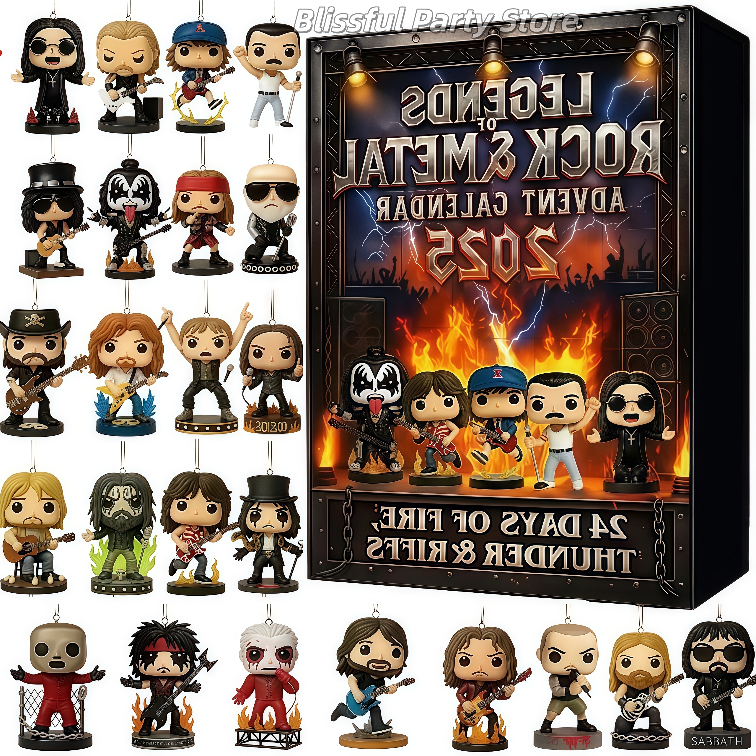 Rock and Metal Advent Calendar - Advent Calendar Gift avaliação e preço