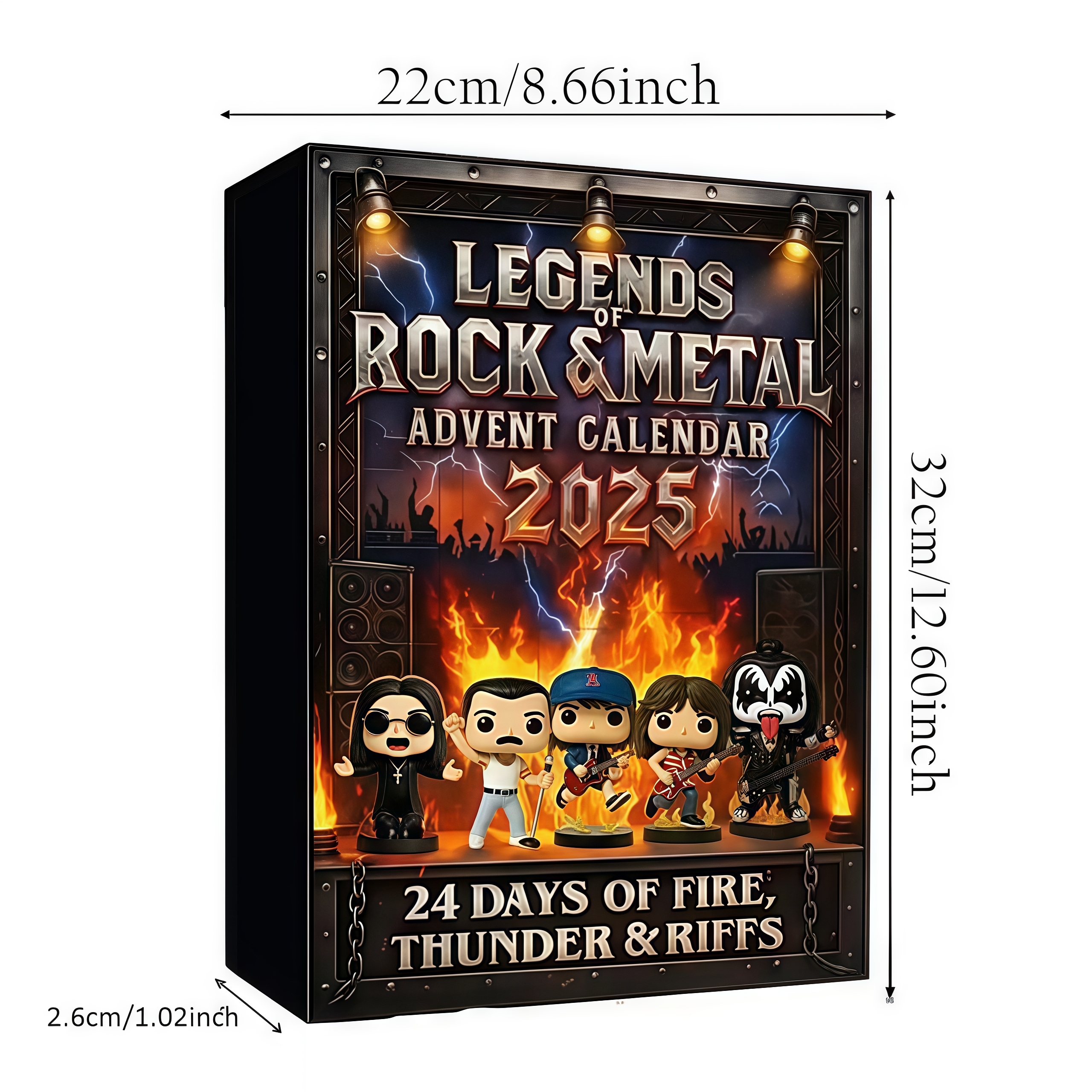 Rock and Metal Advent Calendar - Advent Calendar Gift avaliação e preço