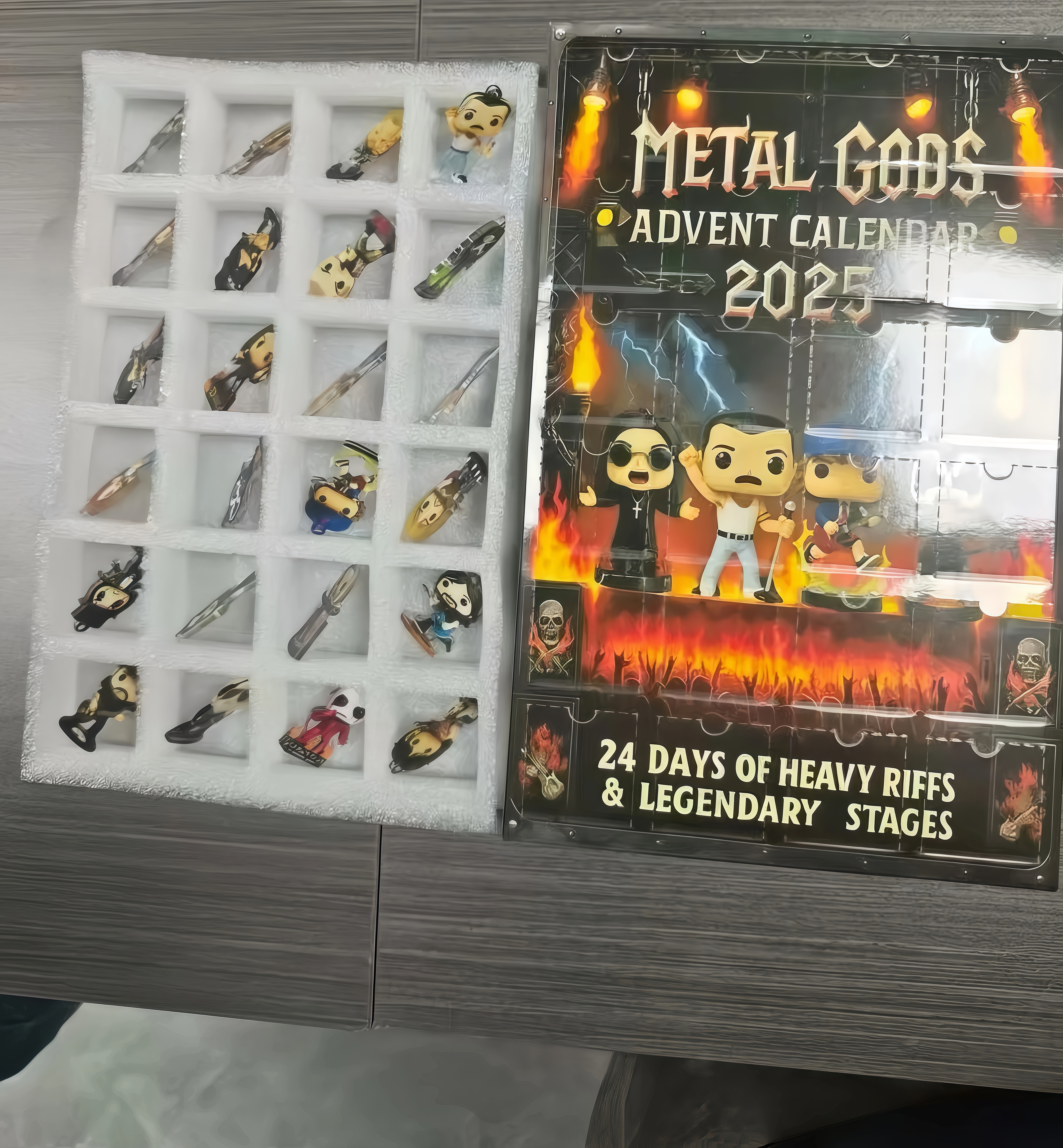 Rock and Metal Advent Calendar - Advent Calendar Gift avaliação e preço