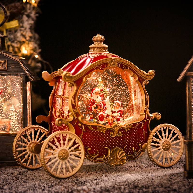 Christmas Tree Snow Globe Musi - Snow Globe Musical avaliação e preço