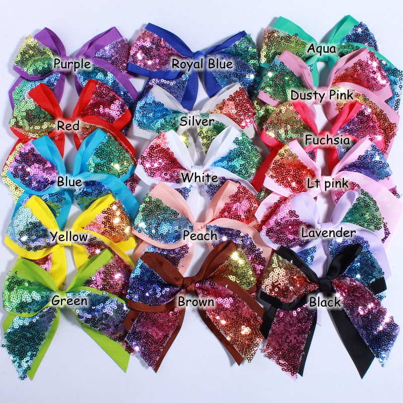 12CM Big Bling Sequins Grosgra - Ribbon Bow Gift avaliação e preço