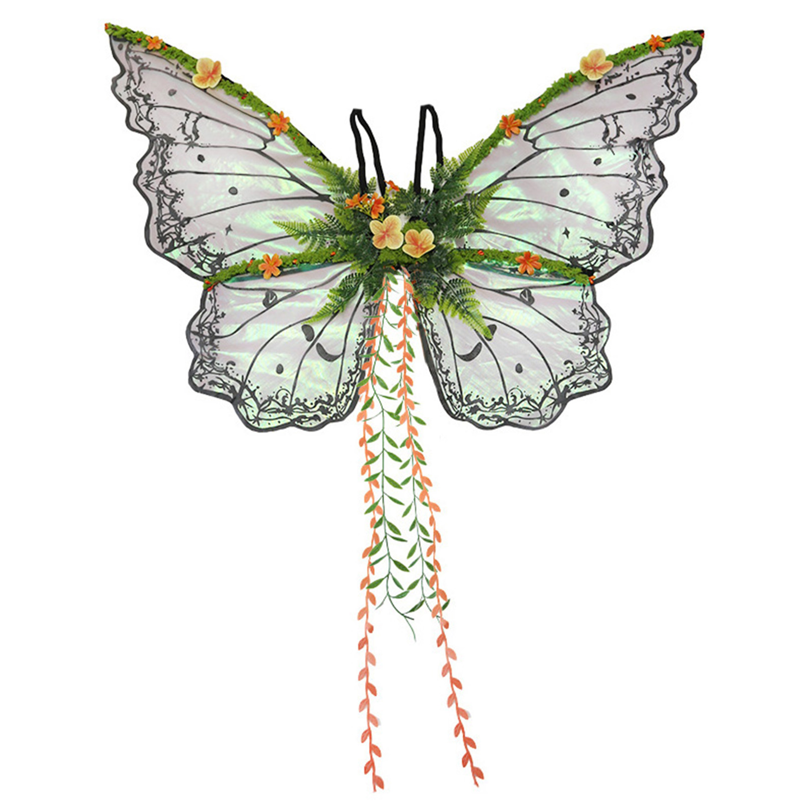 Fairy Wings Butterfly Wings wi - Elf Costume Christmas avaliação e preço