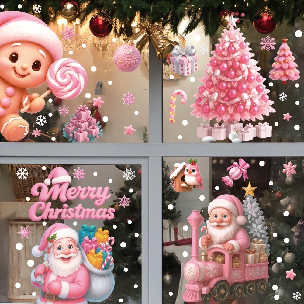 Removable PVC Window Stickers  - Snowflake Window Decal avaliação e preço