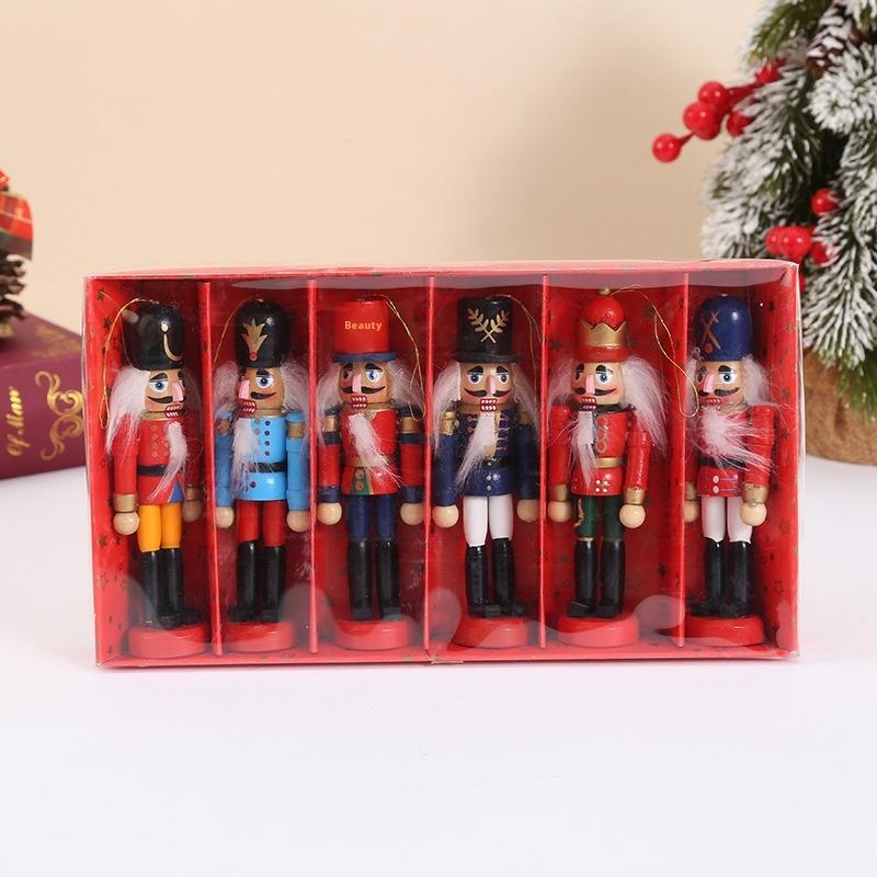 1/3/6Pcs Desktop Decor 12cm Mi - Nutcracker Figurine avaliação e preço